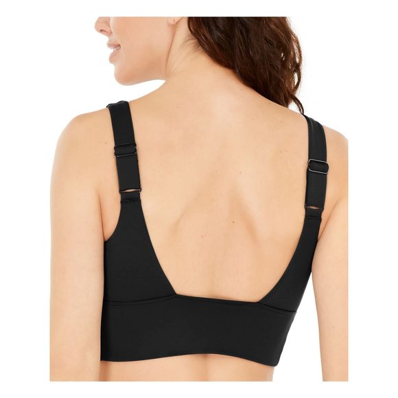 Nike Womens Midini Bikini Swim Top Separates Black XS - Picture 2 of 2